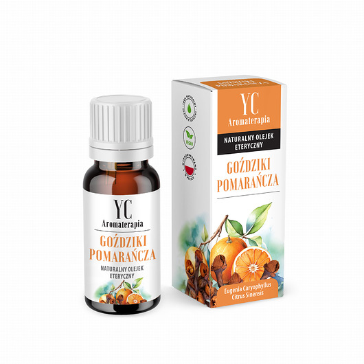 zapachy - inne Naturalny Olejek eteryczny Goździki z Pomarańczą 10ml- Your Candle