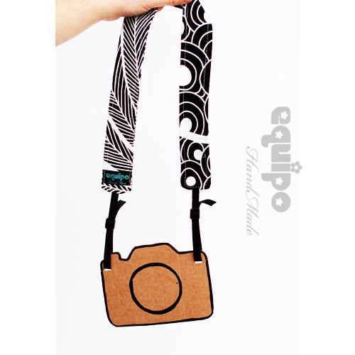 Camera Strap Black&White equipo