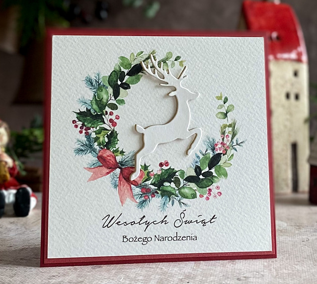 kartki świąteczne Personalizowana kartka na Boże Narodzenie, BN 20