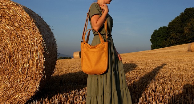 minIKS pocket vegan żółty manufakturaMMS