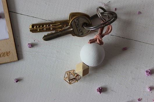 Brelok do kluczy geo mini Little Wood Bunny