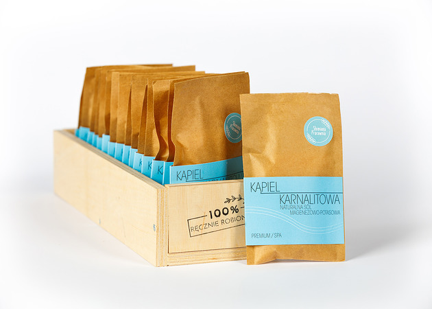 produkty do kąpieli Kąpiel Karnalitowa sól do kąpieli 60g