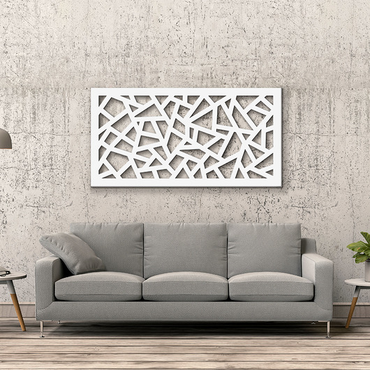 Obraz z Ramą Drewnianą URBI 120x60cm Missing Decor