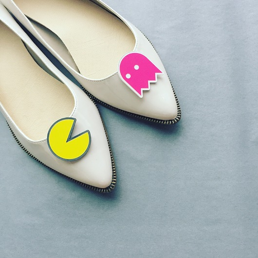 klipsy do butów - Pac-Man HowDoILook