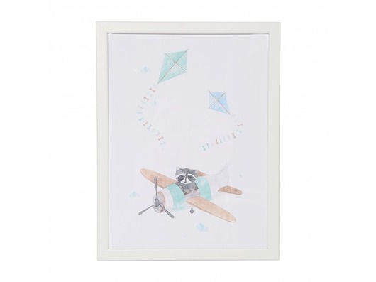 Obrazek Niebieski Borsuk 40x50cm BonBonKids