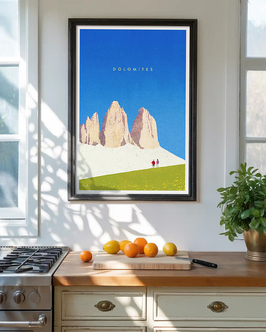 plakaty Plakat Dolomity Włochy - Trzy Szczyty Lavaredo
