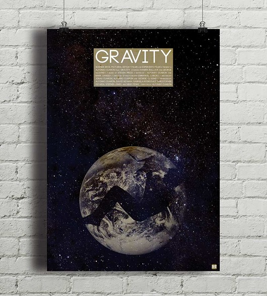 plakaty Plakat Grawitacja