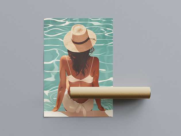 plakaty Plakat - July in Mallorca