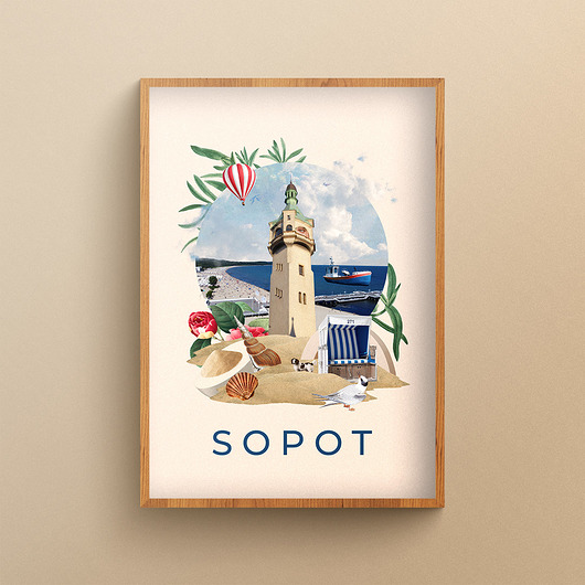plakaty Plakat Sopot 2.0
