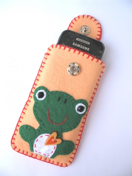 Etui na telefon Żaba Tulis