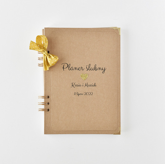 Ślub - inne Planer ślubny organizer terminarz planner eko
