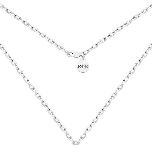 srebrne naszyjniki Srebrny masywny łańcuch