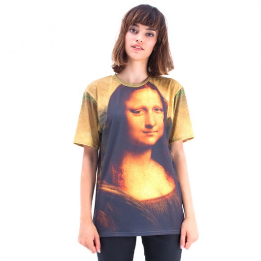 Mona Lisa t-shirt Mr Gugu Miss Go