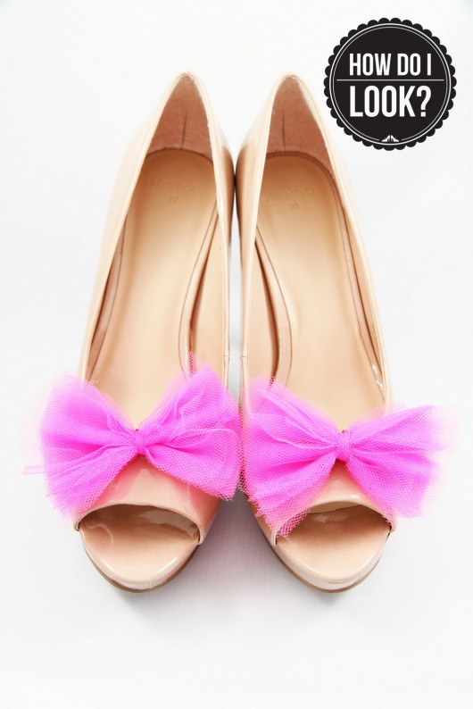 Ballerina's Bow - Fuchia - klipsy do butów HowDoILook