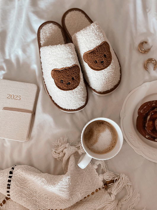 kapcie damskie Kapcie damskie Teddy bear