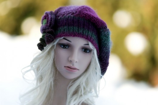 Beret &quot; JUMANJI &quot; HERBE DESIGN