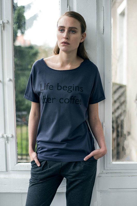 COFFEE Oversize T-shirt GAU great as You