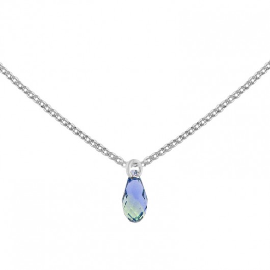 Naszyjnik z briolettem kryształ Swarovski elements Laoni