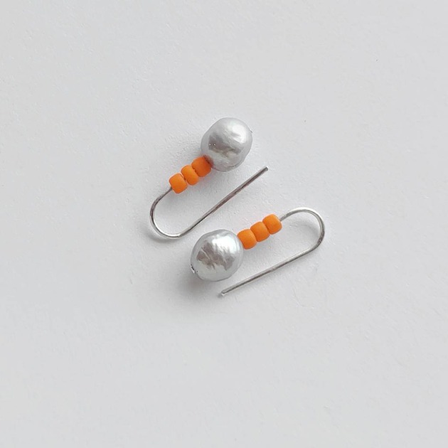 kolczyki z kamieniami Kolczyki OKRĄG