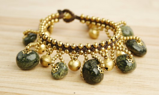 Crocodile Jasper Bracelet LILITH STORE