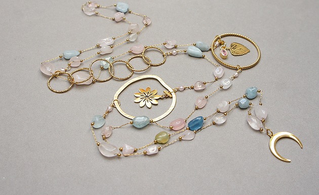 korale Sautoir /morganit vol. 2/ 23.03.26 - naszyjnik