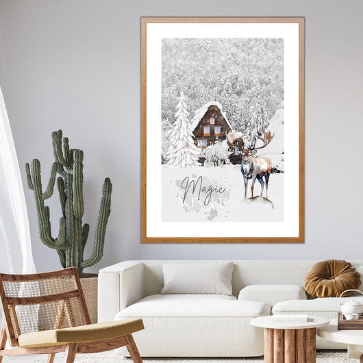 plakaty Plakat Magic winter
