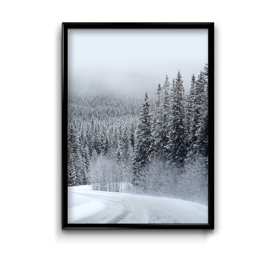 plakaty Plakat Zimowa Droga