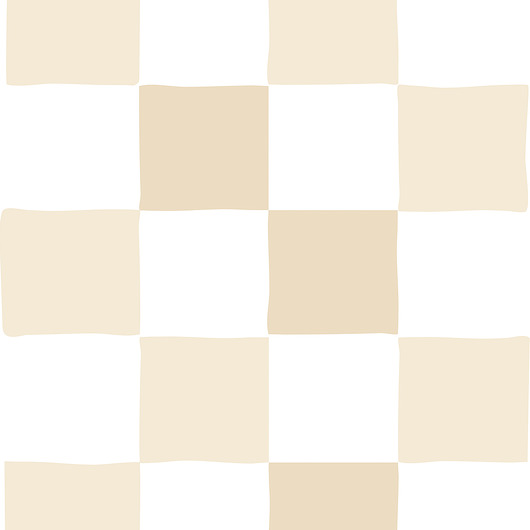 naklejki ścienne do pokoju dziecka Tapeta dla dzieci Szachownica  "Peach Chess "