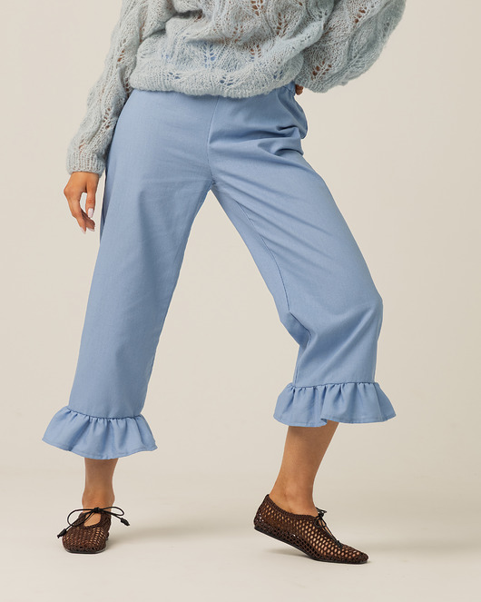 spodnie materiałowe damskie Spodnie damskie INEZ