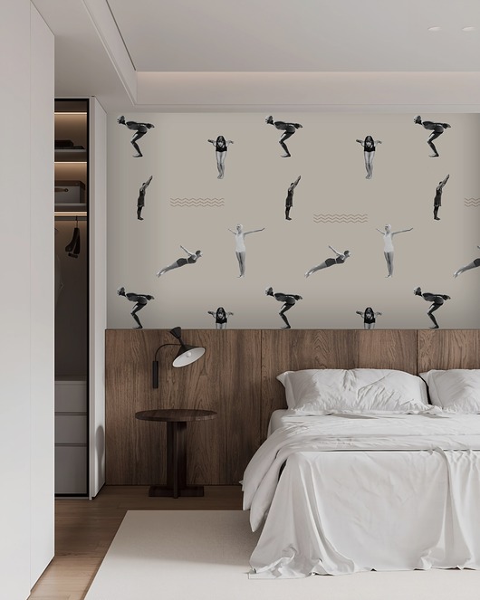 tapety i naklejki ścienne Pływaczki - Tapeta