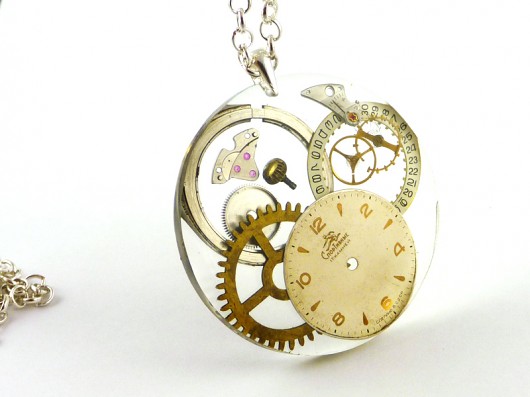 Steampunkowy wisior Scradeus
