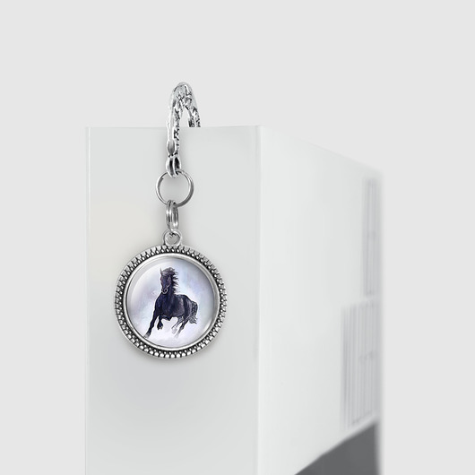 zakładki do książek Zakładka do książki - Czarny koń