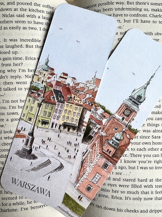 zakładki do książek Zakładka Warszawska