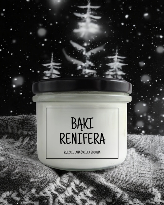 świece zapachowe BĄKI RENIFERA Świeca sojowa  235 ml