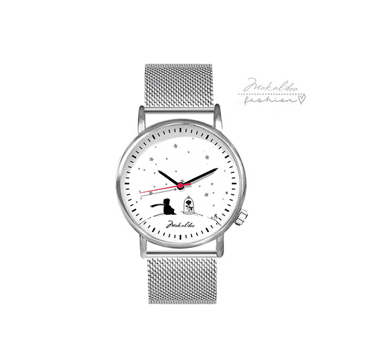 zegarki damskie Mały Książę Róża- ZEGAREK + box