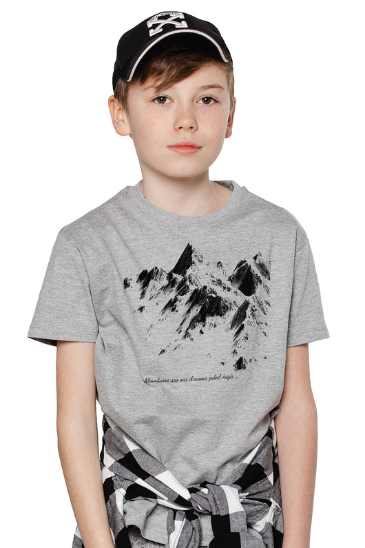 t-shirty dla chłopców T-shirt dziecięcy UNDERWORLD Mountains