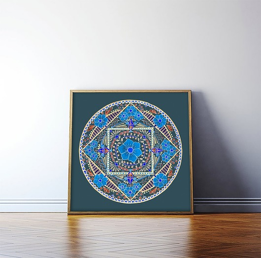 grafiki i ilustracje Mandala
