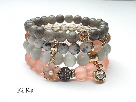 Grey and peach vol.3 /9-04-2015/ -  set KiKa pracownia