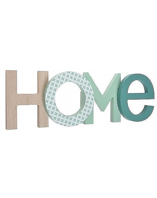 Napis HOME zielony MIA home