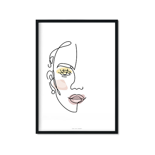 "girl 1" Plakat Love The Journey