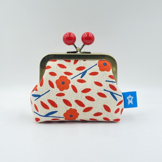 portfele damskie Poppies Red