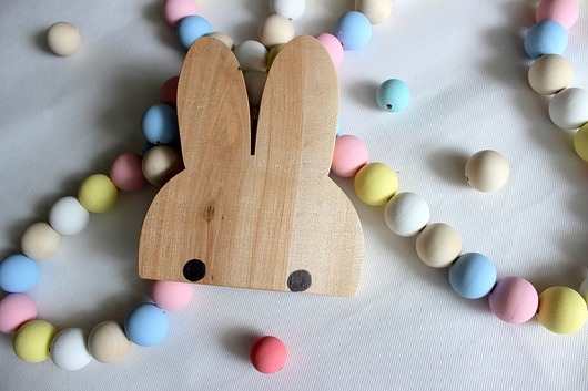 Królik drewniany  Little Wood Bunny