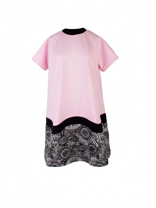 Pink&Flowers Dress A2