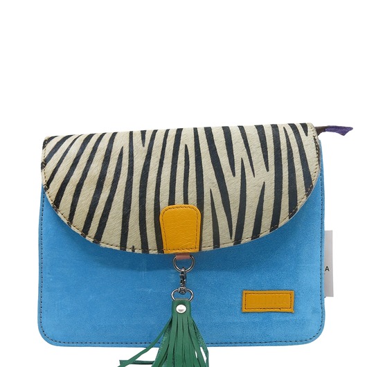 torby na ramię Torebka klasyczna damska zamszowa odpinany chwost brelok OLIVKA