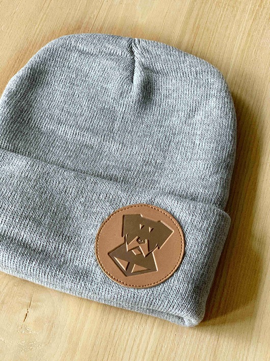 BEANIE szary melanż ROTTlove