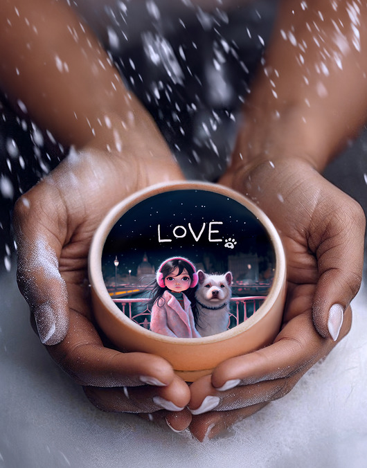 zegarki damskie Zegarek - Love Dogs + box