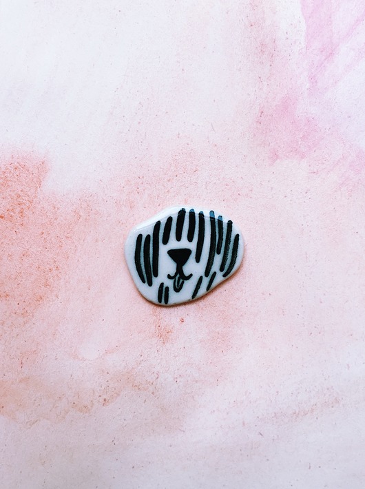 Pin szczota (nowofunland) Trzask ceramics