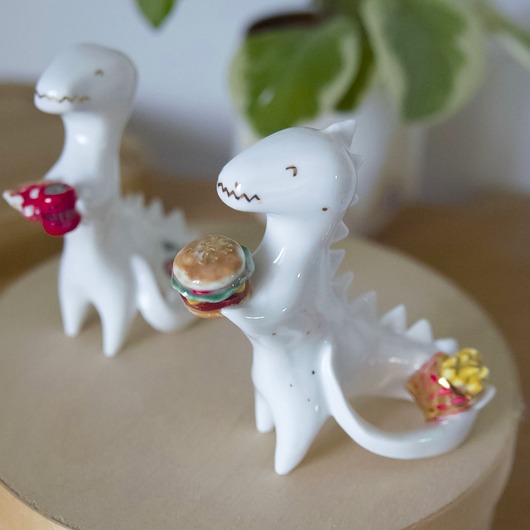 figurki i rzeźby Dinożarł Hamburgerozarł