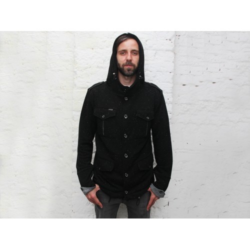 SWEATSHIRT PREMIUM / M65 Black RUSH
