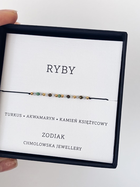 bransoletki na sznurku Zodiak bransoletka RYBY